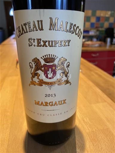 Bordeaux Margaux Grand Cru Château Malescot St. Exupéry 2013