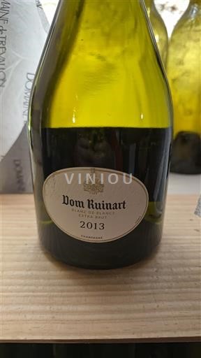 Vin Effervescent Blanc brut Blanc de Blancs Dom Ruinart 2013 France Champagne AOC