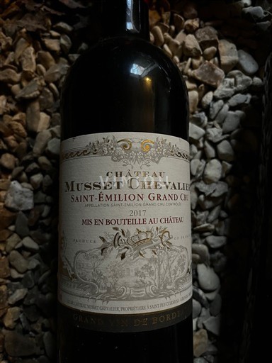 Bordeaux Saint-Émilion Grand Cru Grand Cru Château Musset Chevalier 2017