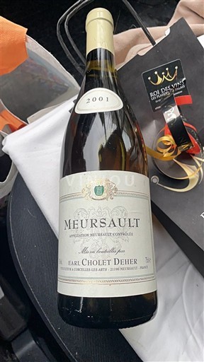 Bourgogne Meursault EARL Cholet Deher 2001