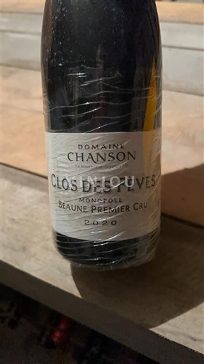 Burgundija Beaune Premier Cru Domaine Chanson Clos des Fèves 2020