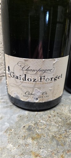 Champagne Premier Cru Gaidoz-Forget Carte Or Niet-geïntegreerd
