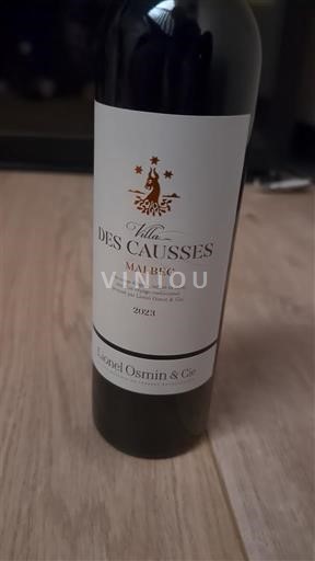 Tây Nam Côtes du Lot Lionel Osmin & Cie Villa des Causses Malbec 2023