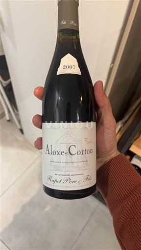 Burgundy Aloxe-Corton Rapet Père & Fils 2007