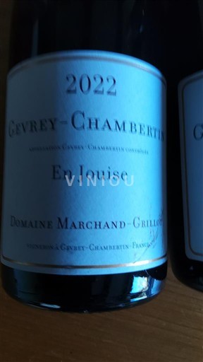 Burgundsko Gevrey-Chambertin Domaine Marchand-Grillon En Jouise 2022