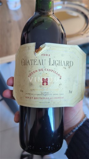 Bordeaux Castillon-côtes-de-bordeaux Château Lichard 1994