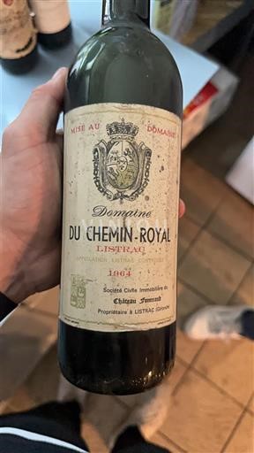 Bordeaux Listrac-Médoc Domaine Chemin-Royal 1964