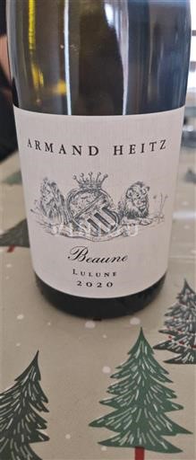 Burgundsko Beaune Armand Heitz Lulune 2020