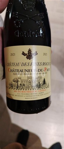Valle del Rodano Châteauneuf-du-Pape Château S Fines Roches 2021