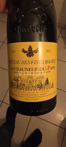 Rhônevallei Châteauneuf-du-Pape Château S Fines Roches 2021