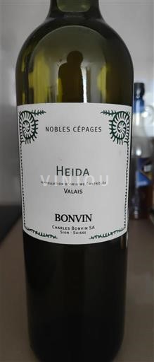 Valais Bonvin Nobles Cépages Heida 2023