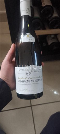 Burgundsko Chassagne-montrachet Premier Cru Domaine Jolly Les Voillenots Dessus 2016