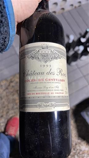 Bordéus Não especificado Château S Rochers 1993