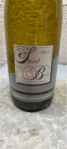 Bourgogne Saint-Bris Domaine Sorin Coquard 2017