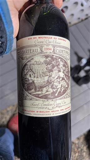 Bordeaux Saint-Émilion Grand Cru Grand Cru Château Cadet-Piola Grand Cru Classé 1994