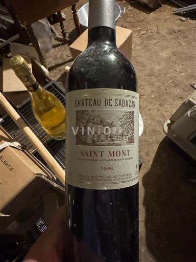 Southwest Saint-Mont Château Sabazan 1998