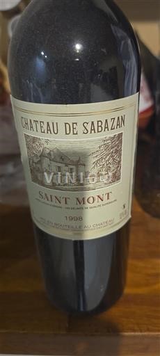 South West Saint-Mont Château Sabazan 1998