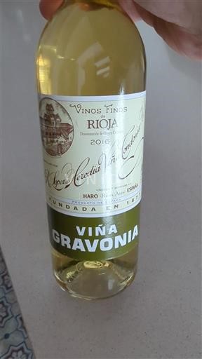 La Rioja Rioja R. López de Heredia Viña Tondonia Viña Gravonia 2016