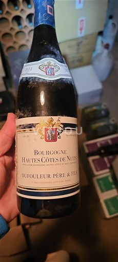 Burgundsko Hautes Côtes de Nuits Dufouleur Père & Fils 2011