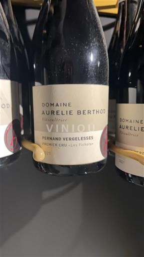 Burgundija Pernand-Vergelesses Premier Cru Domaine Aurélie Berthod Les Fichots 2021