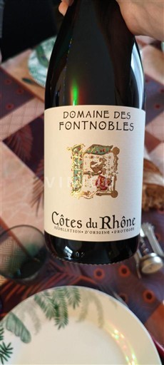 Rona dolina Côtes-du-Rhône Domaine S Fontnobles 2022