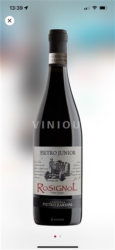 Veneto Rosso Veronese Pietro Zardini Rosignol Pietro Junior 2021