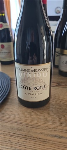 Valle del Rodano Côte-rôtie Domaine Bonserine La Viallière 2018