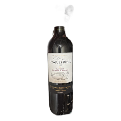 Bordeaux Castillon-Côtes-de-Bordeaux Château Longues Règes des Générations 2018