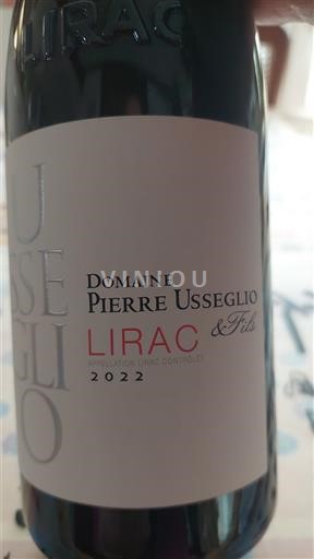 Valle del Rodano Lirac Domaine Pierre Usseglio & Fils 2022