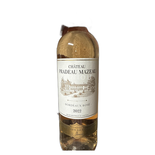 Bordeaux Bordeaux rosé Château Pradeau Mazeau Réserve des Grands Vins 2022