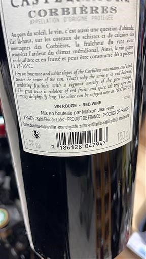 Langvedok Corbières CaracTerre 2023