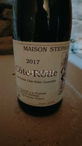 Rhône Valley Côte-Rôtie Maison Stephan 2017