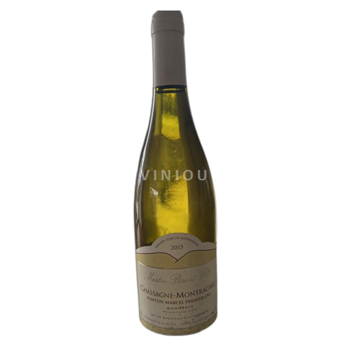 Burgund Chassagne-Montrachet Mestre Père et Fils Tonton Marcel Premier Cru 2015