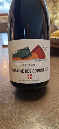 Savoie og Bugey Mondeuse Domaine S Cordulies Ikke årgangsbestemt
