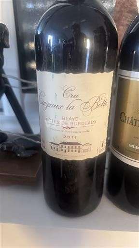 Bordeaux Blaye-Côtes-de-Bordeaux Cru Couzeaux la Bolle 2011