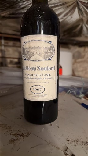 Bordeaux Saint-Émilion Grand Cru Grand Cru Classé Château Soutard 1997