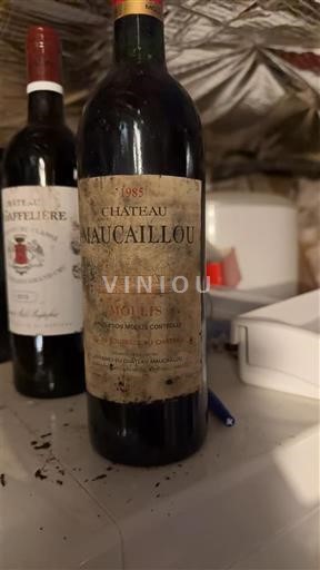 Bordeaux Moulis-en-Médoc Château Maucaillou 1985