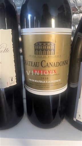 Bordéus Château Canadonne 2010