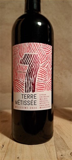 Languedoc ja Roussillon Pays d'Oc Les Elixirs Terre Métissée 2023