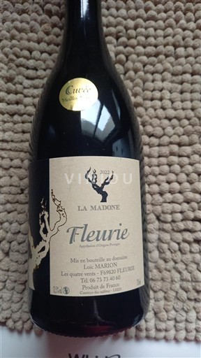 Beaujolais Fleurie La Madone Vieilles Vignes Không niên vụ