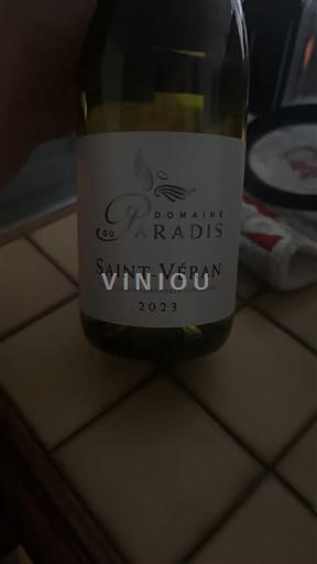 Bourgogne Saint-Véran Domaine Paradis 2023