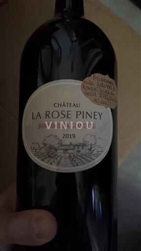 Bordeaux Saint-Émilion Grand Cru Château La Rose Piney 2019