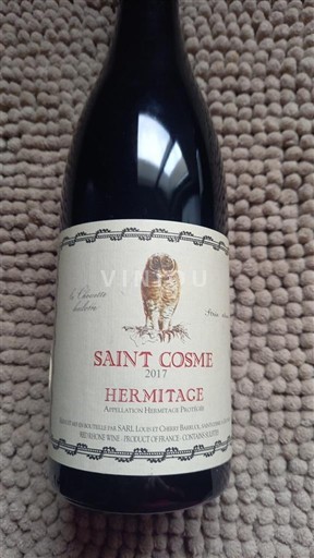 Rhône Valley Hermitage Saint Cosme 2017