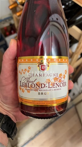 Vinos Espumosos Rosé brut Pascal Leblond-Lenoir Non millésimé Francia Champaña Champán AOC