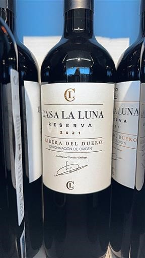 Castilien og León Ribera del Duero Casa La Luna Reserva 2021