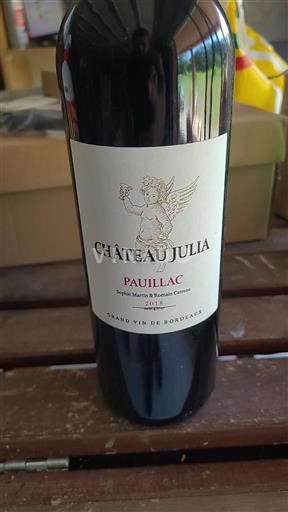 Bordeaux Pauillac Château Julia 2018