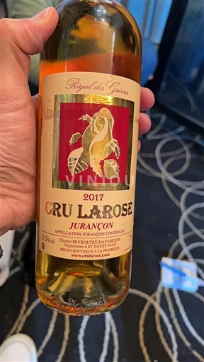 Sudoeste Jurançon Cru Larose Royal des Gaves 2017