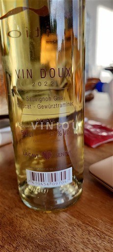 Geneva Not Specified La Cave de Genève Vin Doux 2022