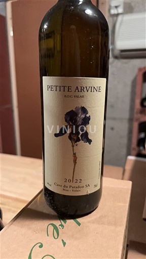 Valais Petite Arvine Cave du Paradou SA 2022