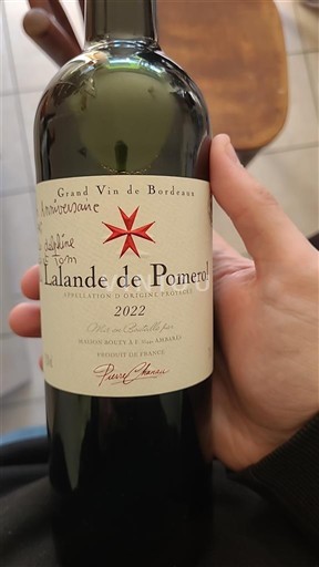Burdeos Lalande-de-Pomerol Chevalier du Temple 2022